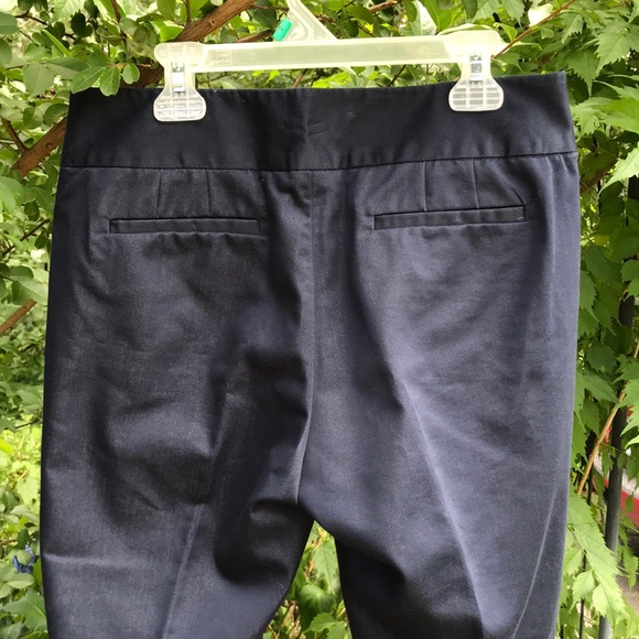 Madison Petite Blue Denim Jean Chambray Capris 8P - Picture 3 of 7